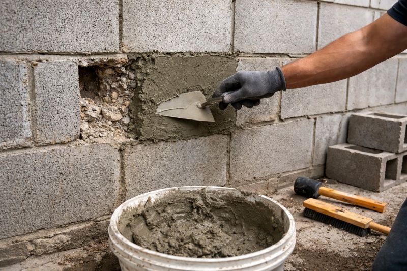 Block Wall Repair in Richardson, TX