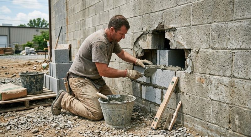 Block Work Repair in Dallas, TX