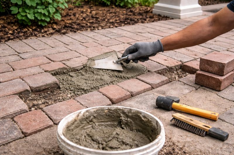 Brick Flatwork Repair in Dallas, TX