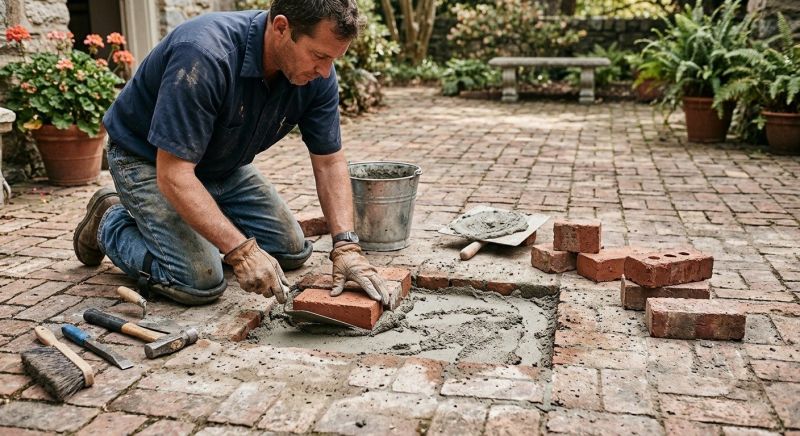Brick Masonry Repair in Ellis County, TX