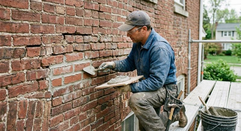 Brick Masonry Repair in Midlothian, TX