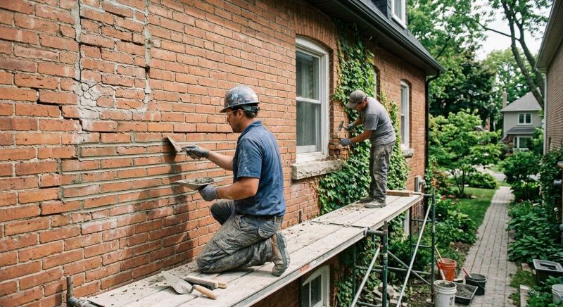 Brick Masonry Repair in Red Oak, TX