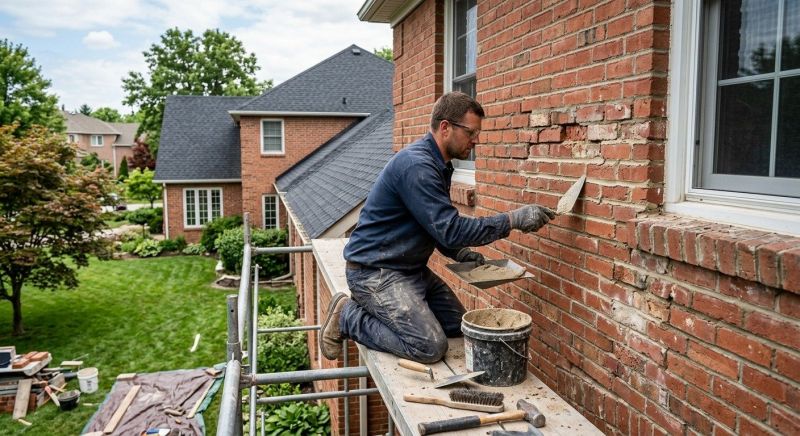 Brick Masonry Repair in Seagoville, TX