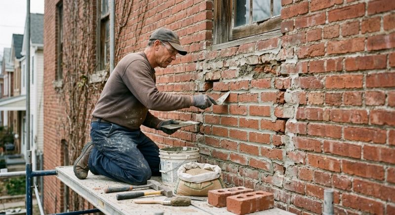 Brick Repair in Hutchins, TX