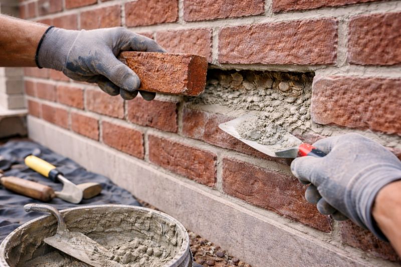 Brick Repair in Richardson, TX