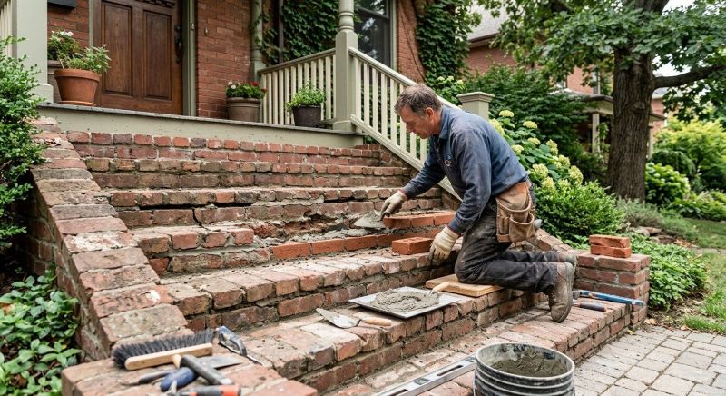 Brick Repair in Rockwall, TX