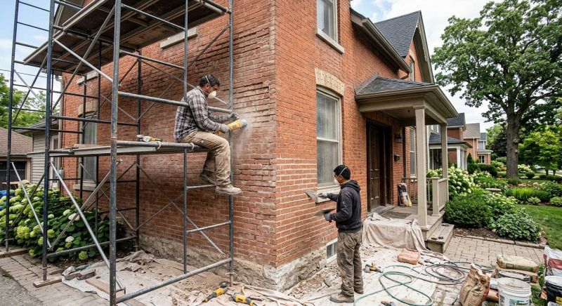 Brick Restoration in Rockwall County, TX