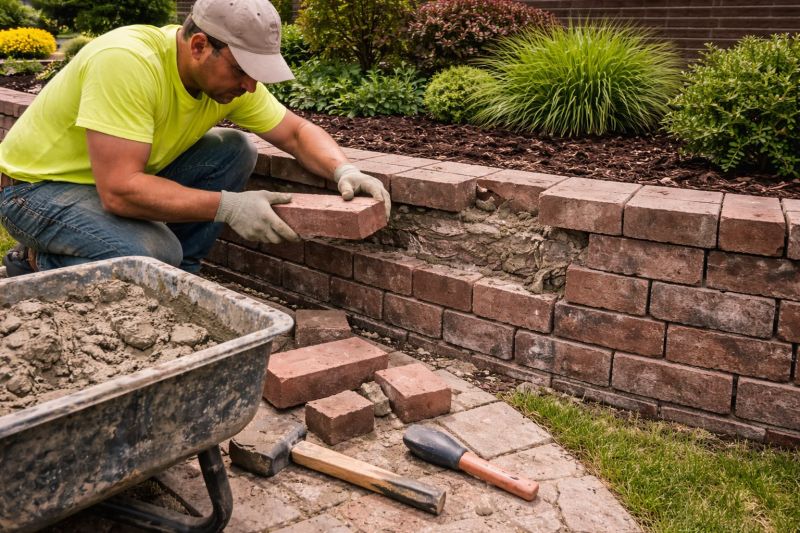 Brick Wall Repair in Mesquite, TX
