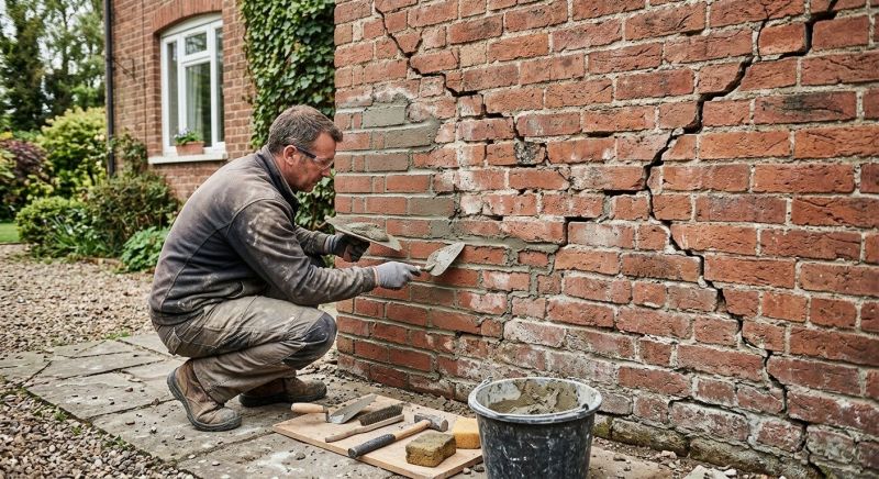 Brick Wall Repair in Terrell, TX