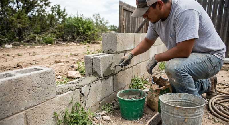 Concrete Block Repair in Cedar Hill, TX