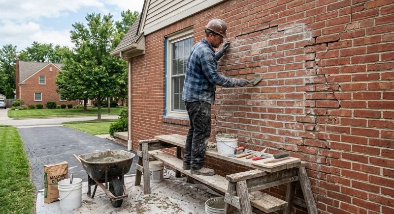 Masonry Repair in Forney, TX