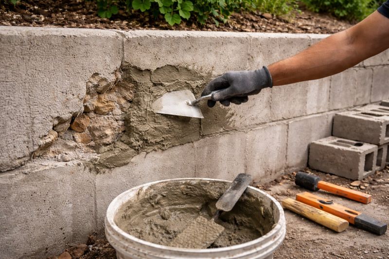 Retaining Wall Repair in Plano, TX