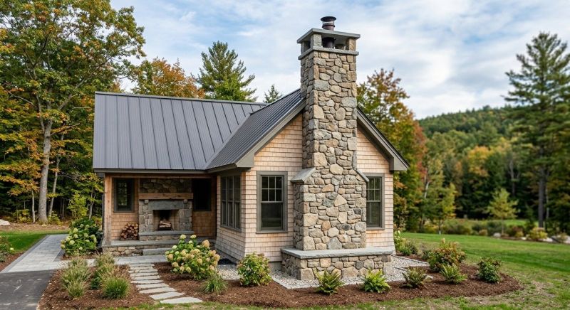 Stone Chimney Installation in Plano, TX