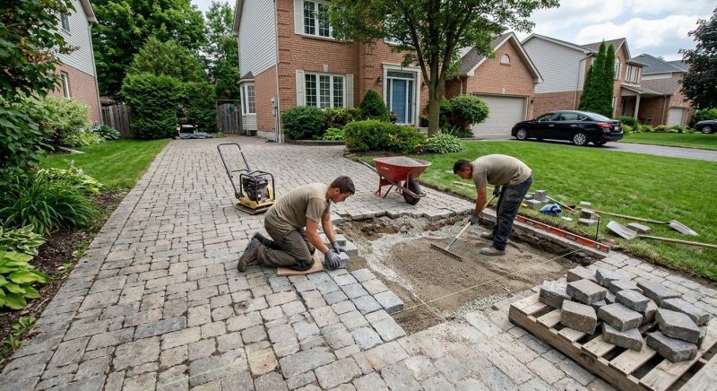 Stone Driveway Repair in Dallas, TX