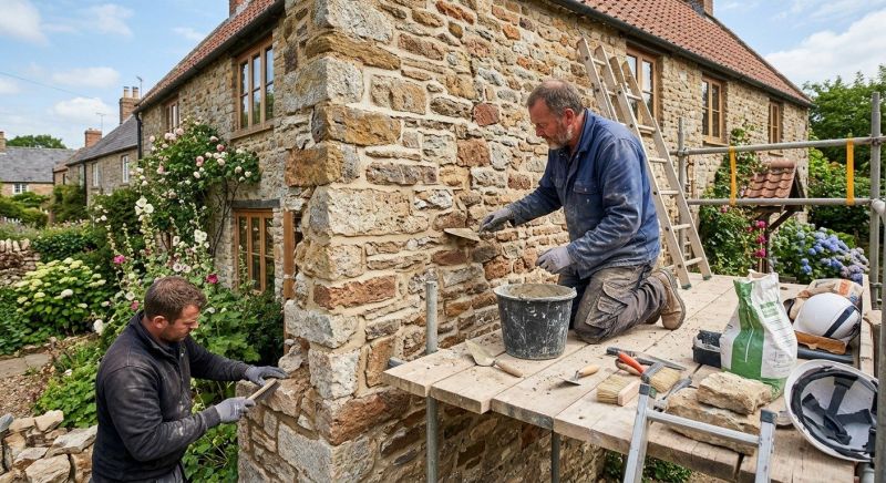 Stone Masonry Repair in Addison, TX