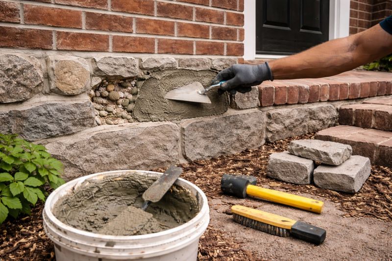 Stone Masonry Repair in Rowlett, TX
