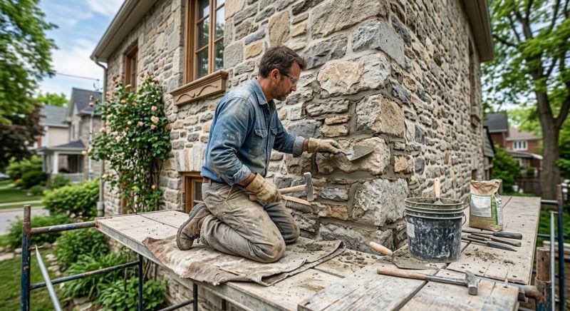 Stone Masonry Repair in Sachse, TX