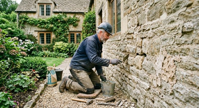 Stonework Repair in Collin County, TX