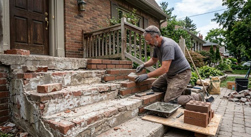 Stonework Repair in Kaufman, TX