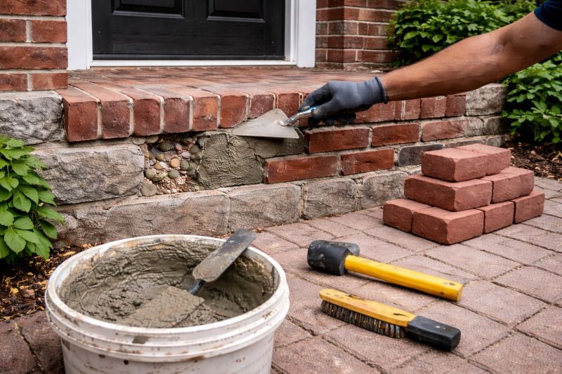 Stonework Repair in Midlothian, TX