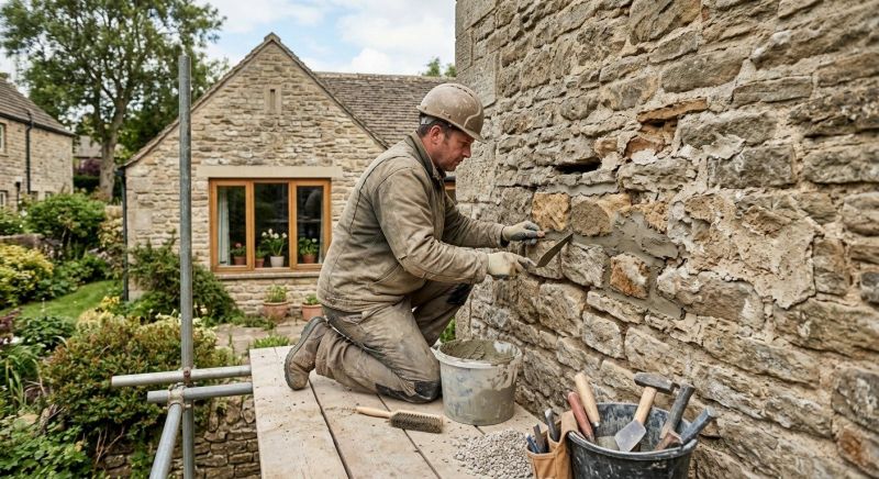 Stonework Repair in Waxahachie, TX